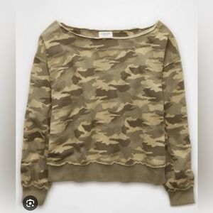 Camo Print Women's Top